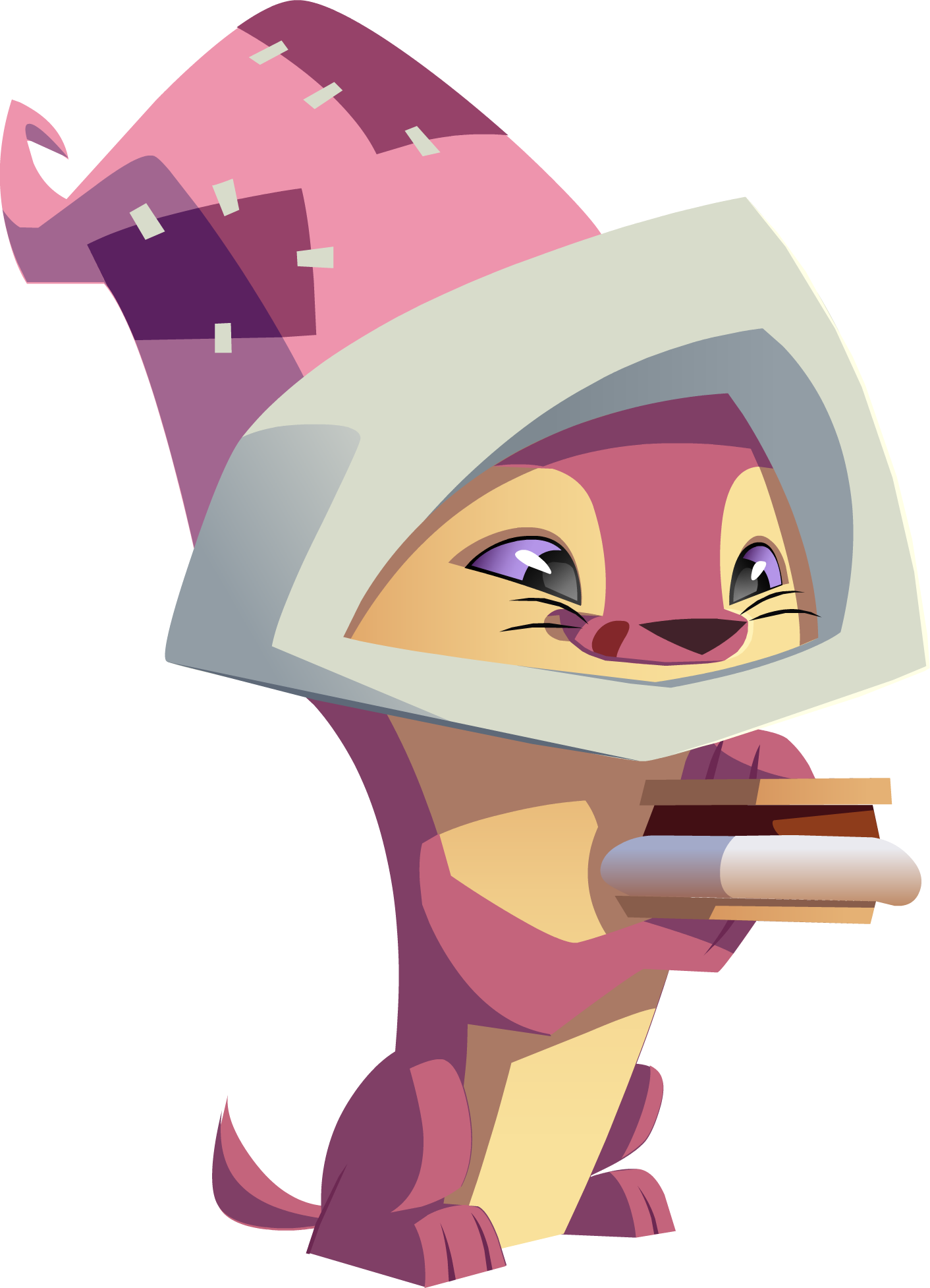 Promo Pets - Animal Jam Otter (1412x1954)