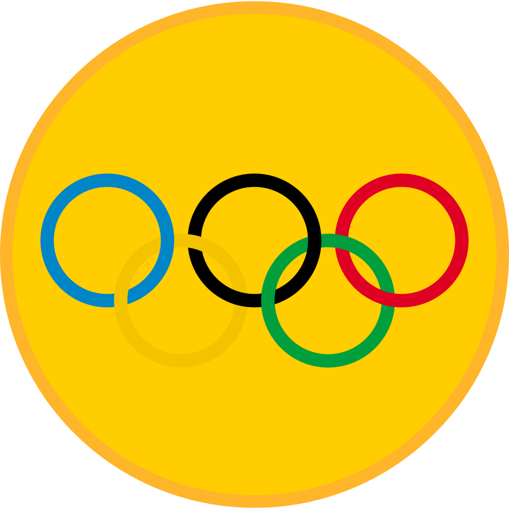 Gold Medal Olympic - Gold Medal Olympic Rings (1030x1030)