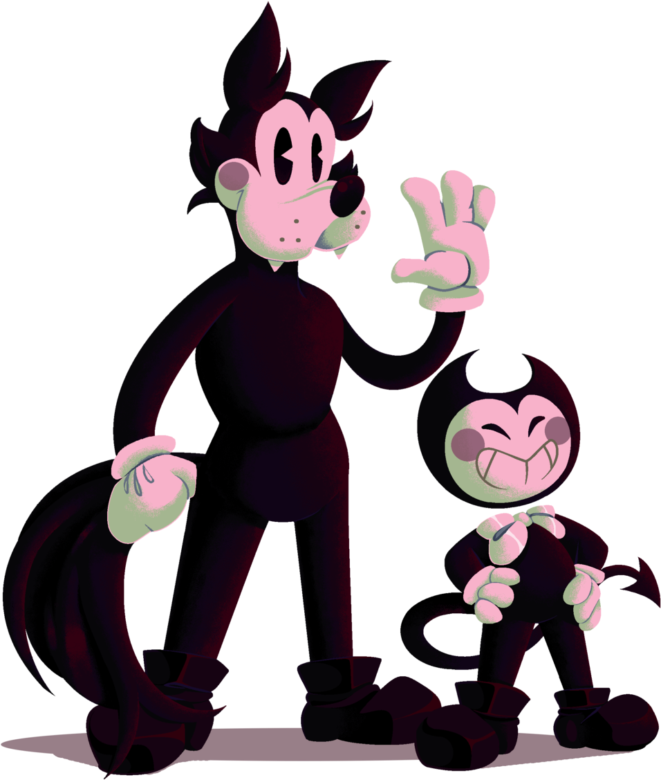 Smatypanty 368 7 Bendy And Boris By Smatypanty - Bendy And The Ink Machine Boris Art (1024x1163)