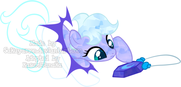 Mystery Evolving Pony Adoptables Indigo Stage2 By Sakuyamon - Cartoon (600x291)