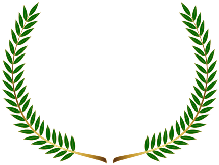 95 Free Wheat Wreath Vector Public Domain Vectors Rh - Laurel Wreath Gold Png (500x375)