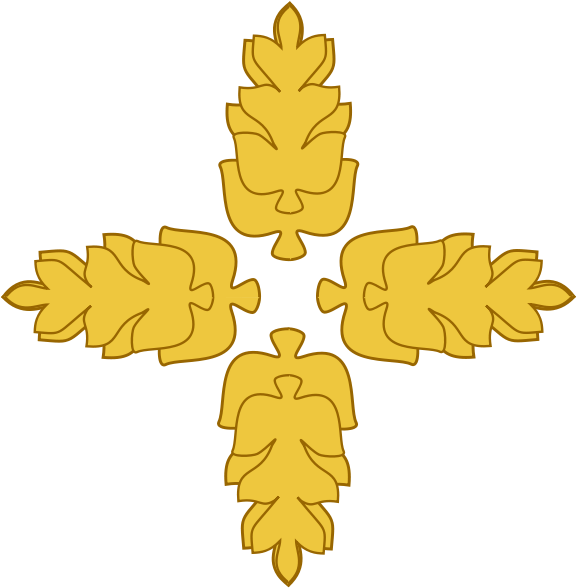 Wheat Medallion - Clip Art (637x900)