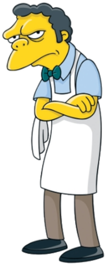 Moe Szyslak - Moe From The Simpsons (300x538)