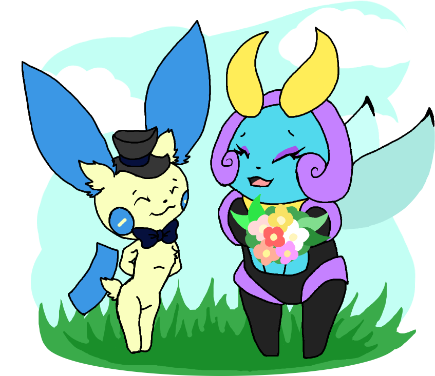 Flowers For The Lady By Candy-waterfalls - Cartoon (906x840)