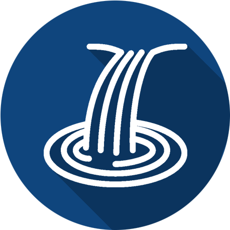 Waterfall Icon Png (512x512)