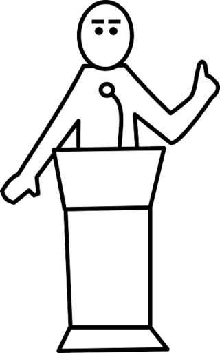 Pixabay, Cc0 Public Domain - Public Speaking Clipart Black And White (320x512)