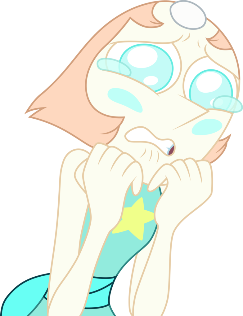 Sad Pearl Is Sorry By Mrbarthalamul - Sad Steven Universe Png (783x1020)