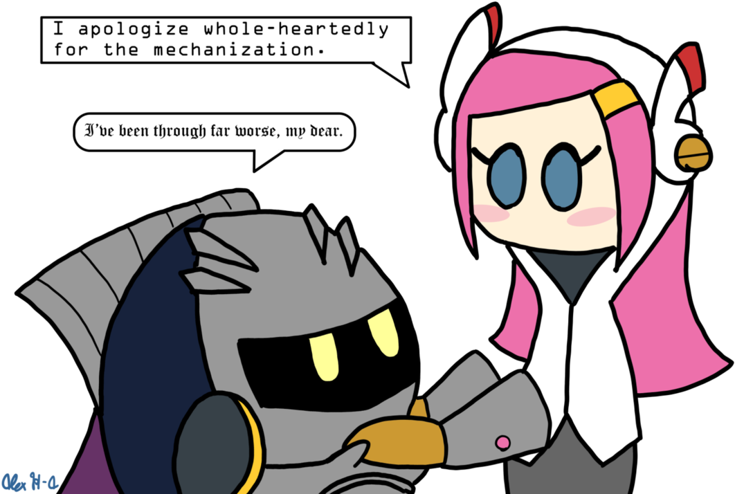 Meta X Metal By Rosalinassoulmate - Meta Knight X Susie (1105x722)