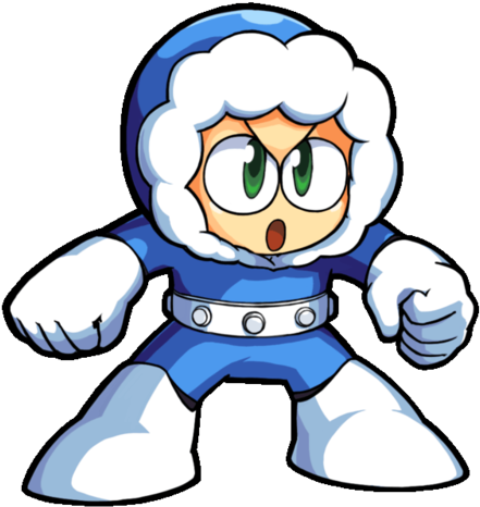 Sfxac Iceman - Ice Man Mega Man (500x500)
