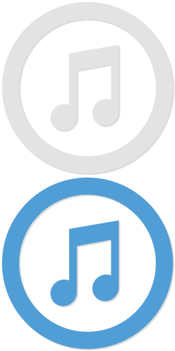 Subscribe In Itunes - Nota Musical Logo (256x512)