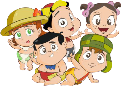 Chaves Baby Turma - Chavo Del 8 Baby (415x353)