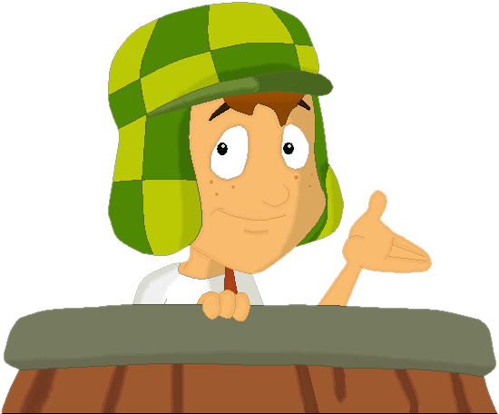 Chaves E Sua Turma - Convite Do Chaves Para Editar (550x456)