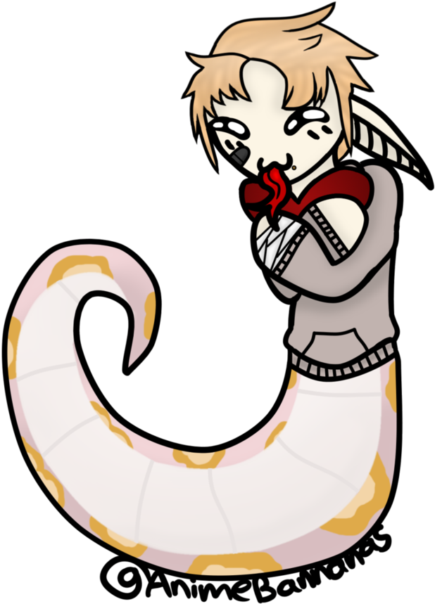 Gamer Naga Hugs By Roseandherthorns - Cartoon (808x989)