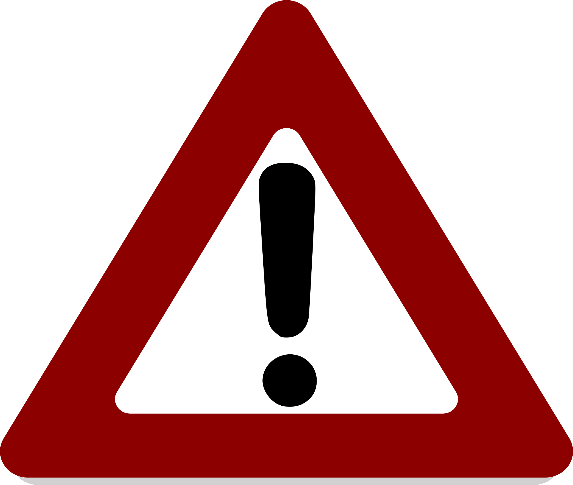 Символ warning. Знак предупреждения. Знак внимания. Значок "внимание!". Аварийный знак предупреждения