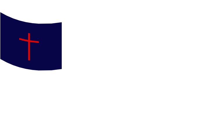 Christian Flag Wave By Micro5797 - Christian Flag Png Clipart (800x600)
