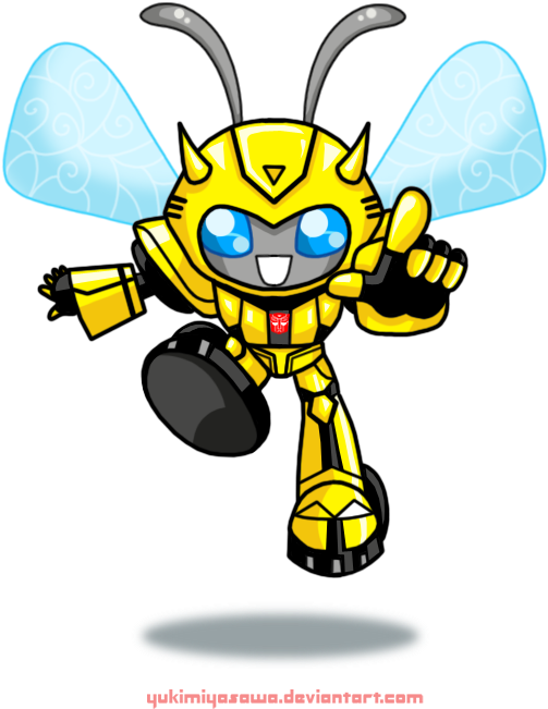 Sweet Little Bumblebee By Yukimiyasawa - Bumblebee (550x700)