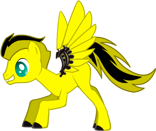 Bumble Bee Pony Style By Robotninjahero - Bumblebee Transformers Pony (830x650)