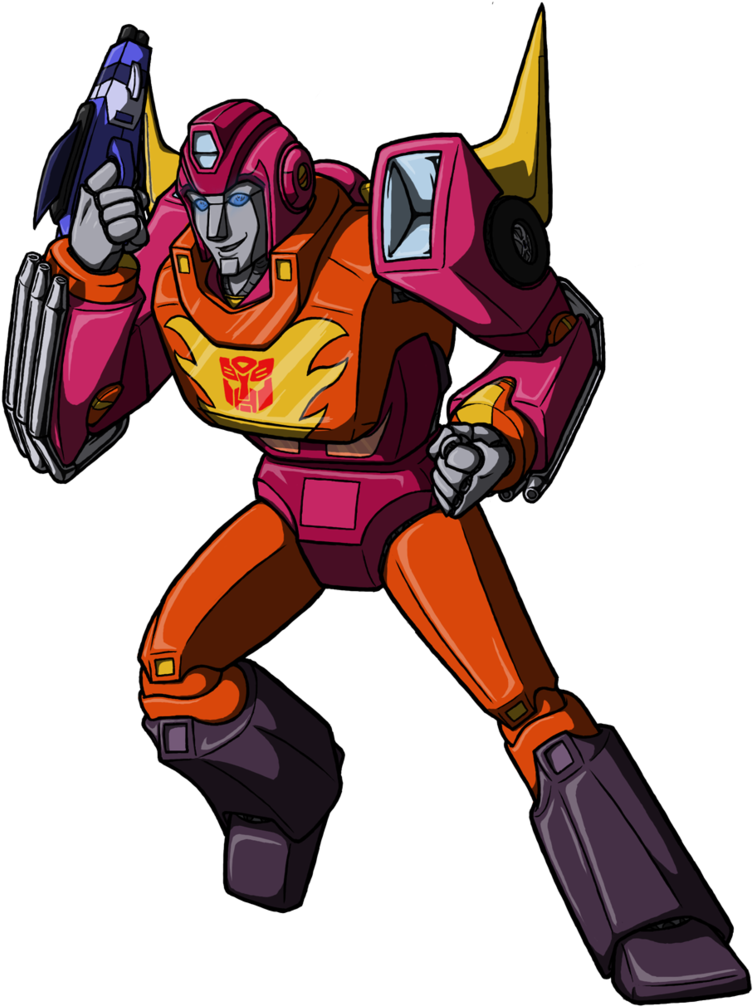 Autobot Hot Rod By Rustedrabbit On Deviantart - Autobot Hot Rod G1 (782x1021)