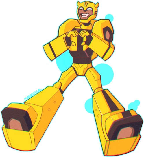 Transparent Bumblebot As A Gift For @herzspalter - Tudun (500x616)