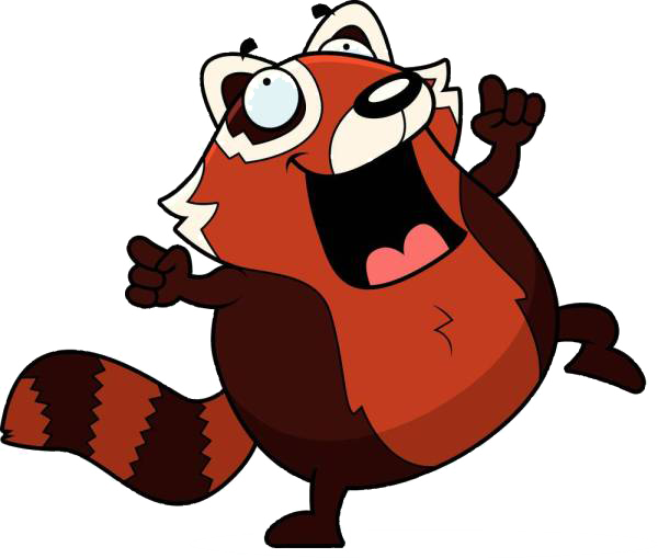 Red Panda Giant Panda Bear Cartoon - Red Panda Giant Panda Bear Cartoon (600x509)