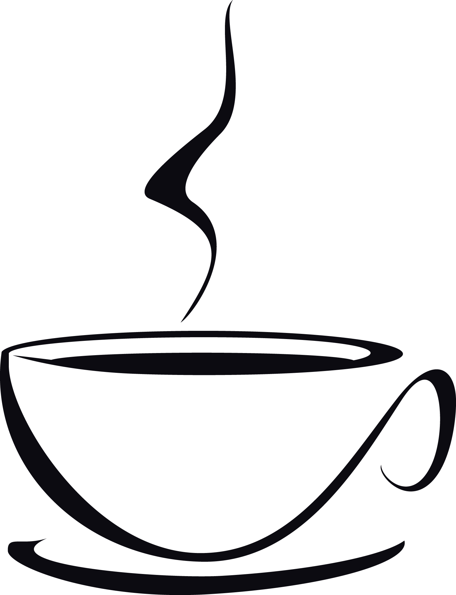 Coffee Cup Espresso Cappuccino Latte - Indian Chai Tea Clip Art (1498x1955)