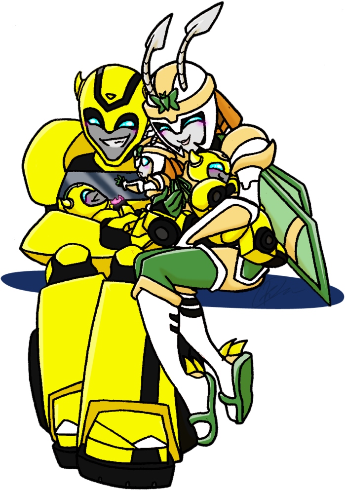 Bumblebeexjadebutterfly Commission By Sincerelyyours-cmd - Transformers Bumblebee X Reader (743x1076)