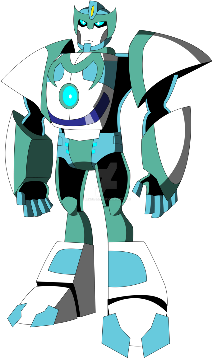 Micronus Prime By Rexblazer1 - Transformers Animated Quintus Prime (690x1159)