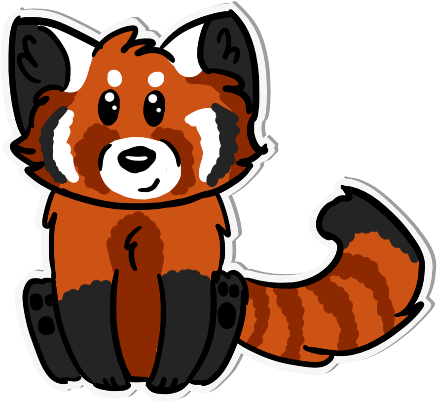 Red Panda Giant Panda Drawing Chibi Clip Art - Red Panda Giant Panda Drawing Chibi Clip Art (1024x851)