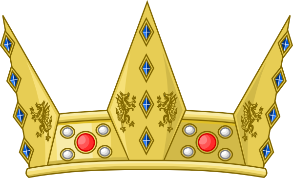 Request By Leoninia - Heraldic Crown Png (600x365)