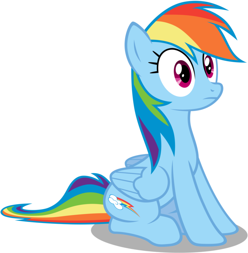 I'm Awake By Mrlolcats17 - Rainbow Dash (880x907)