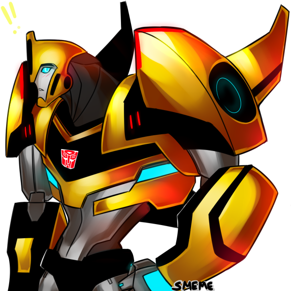 Rid Bumblebee By Deceptiveshadow - Bumblebee Robots In Disguise Fan Art (588x600)