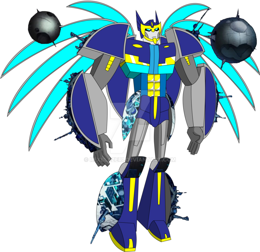 Primus By Rexblazer1 - Transformers Animated Original Primes Rexblazer1 (888x899)