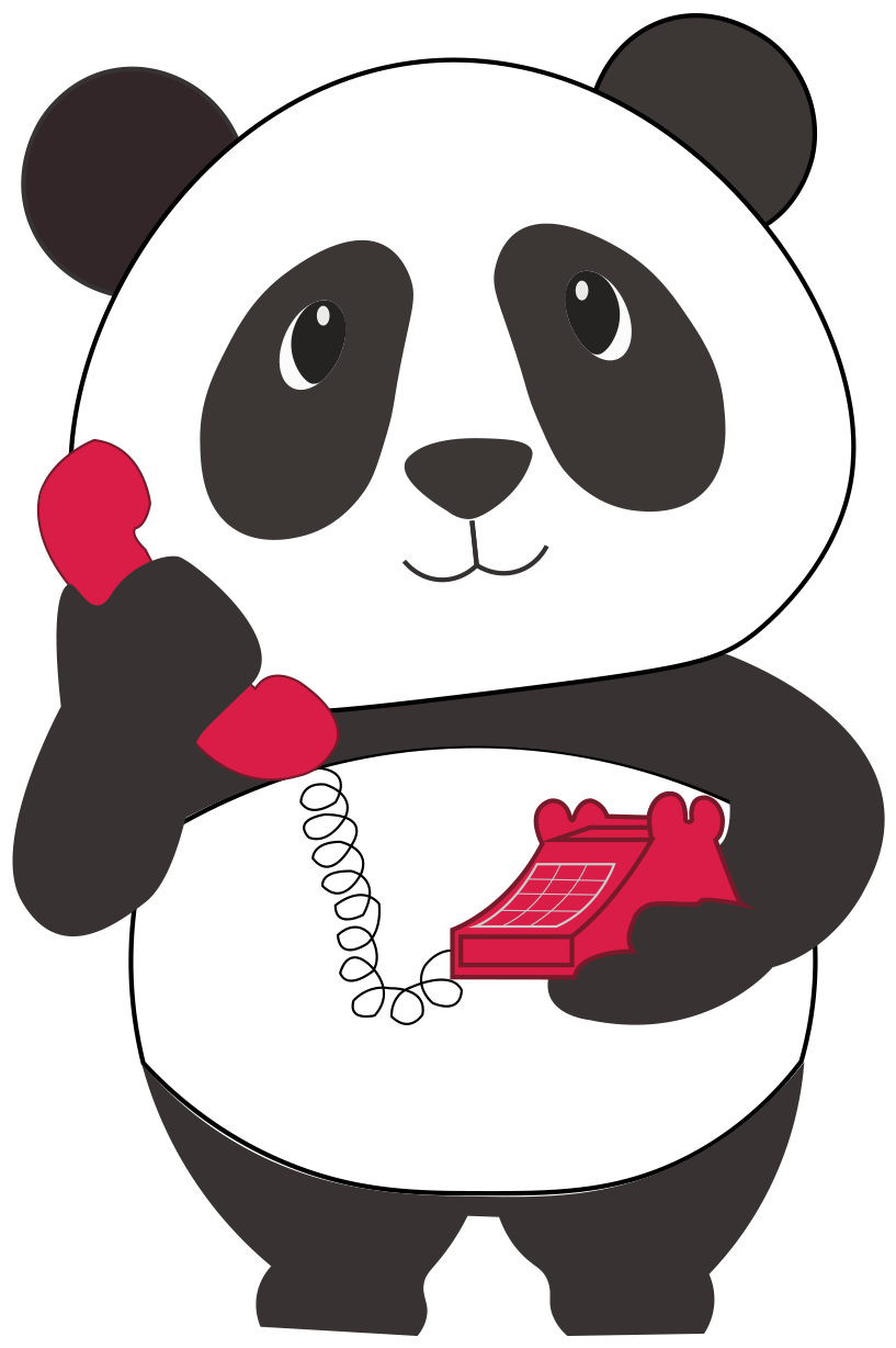 Giant Panda Canidae Google Panda Clip Art - Giant Panda (890x1243)