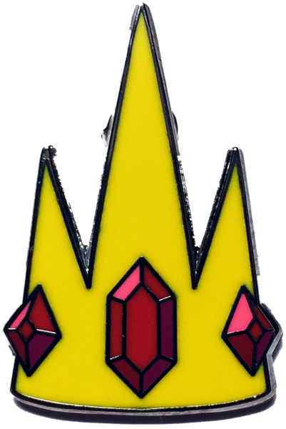 Ice King Crown Pin - Ice King Crown (600x600)