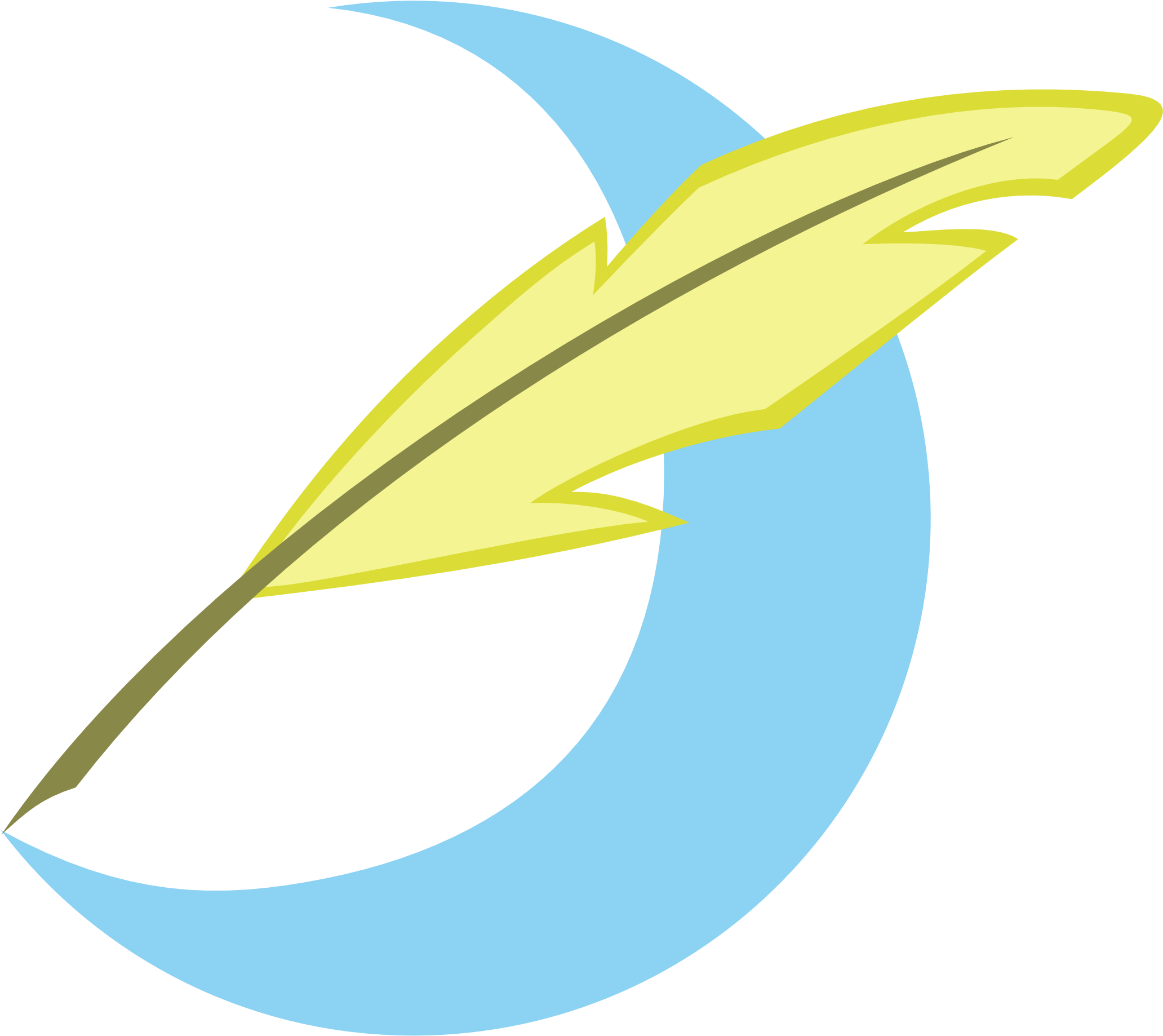 Quill Clipart Mark - Mlp Quill Cutie Mark (2197x2000)