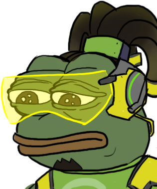 Kermit The Frog Meme My Face When For Kids - Feelsbadman Overwatch (392x382)