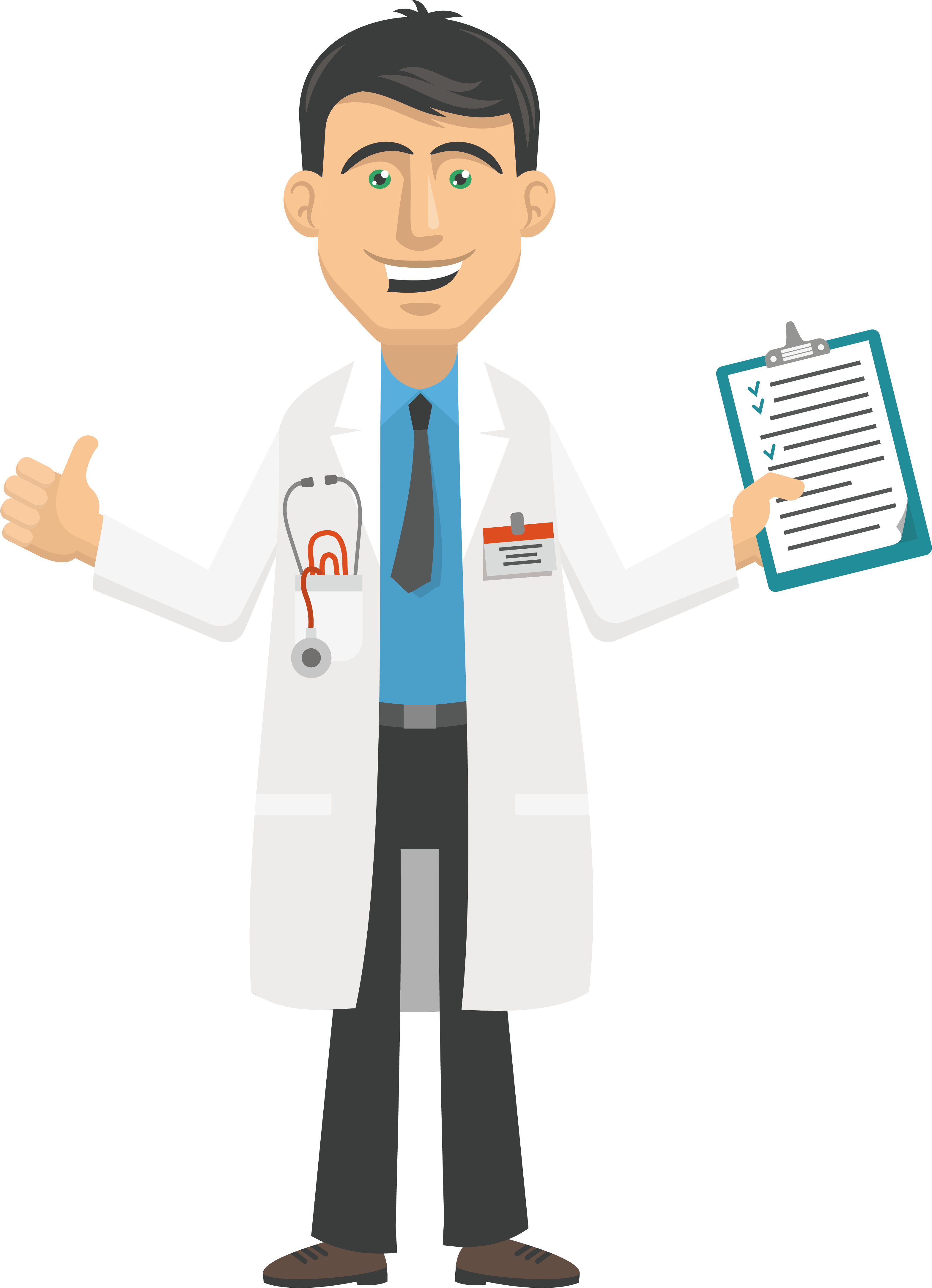 Cartoon Physician Clip Art - Physician Cartoon (3135x4427)