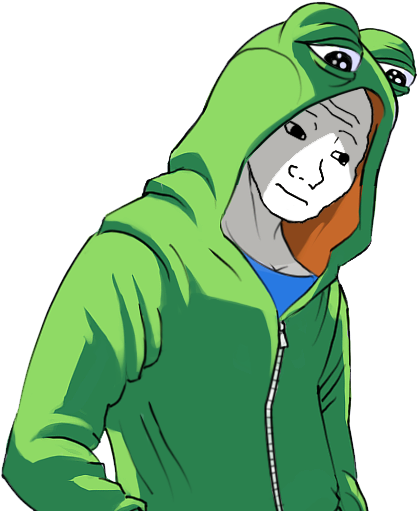 My Favourite Meme Lol - Meme Feels Frog (511x511)