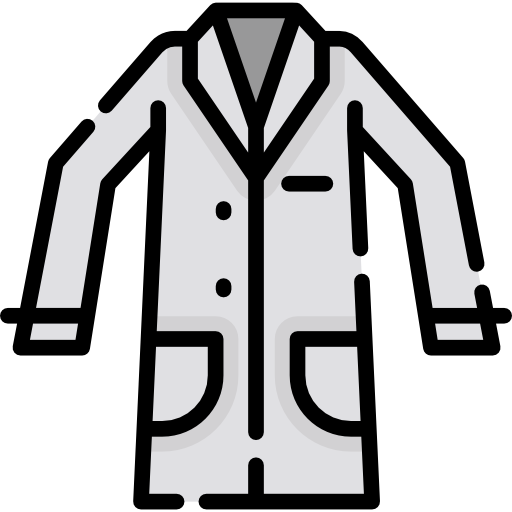 Doctor Coat Free Icon - Bata Icon Png (512x512)