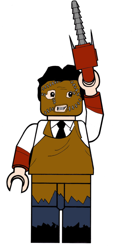 Leatherface Horror Icon By Kung Fu Eyebrow - Cartoon (600x800)