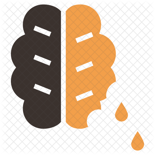 Brain Icon - Zombie (512x512)