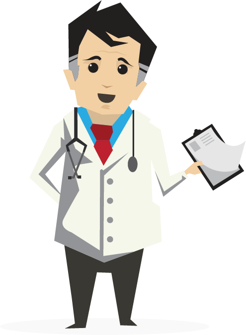 Thank You Doctor - Cartoon (495x675)