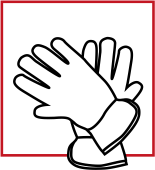 Safe Working With - Line Art (469x416)