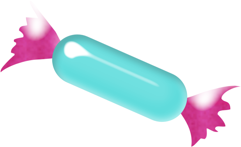 Candy Cookies, Clip Art, Album, Caramel, Sweet Pastries, - Salt Water Taffy (800x492)