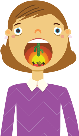 Gogargle Tablets Make Treating Your Sore Throat Easy - Cactus In My Throat (287x480)