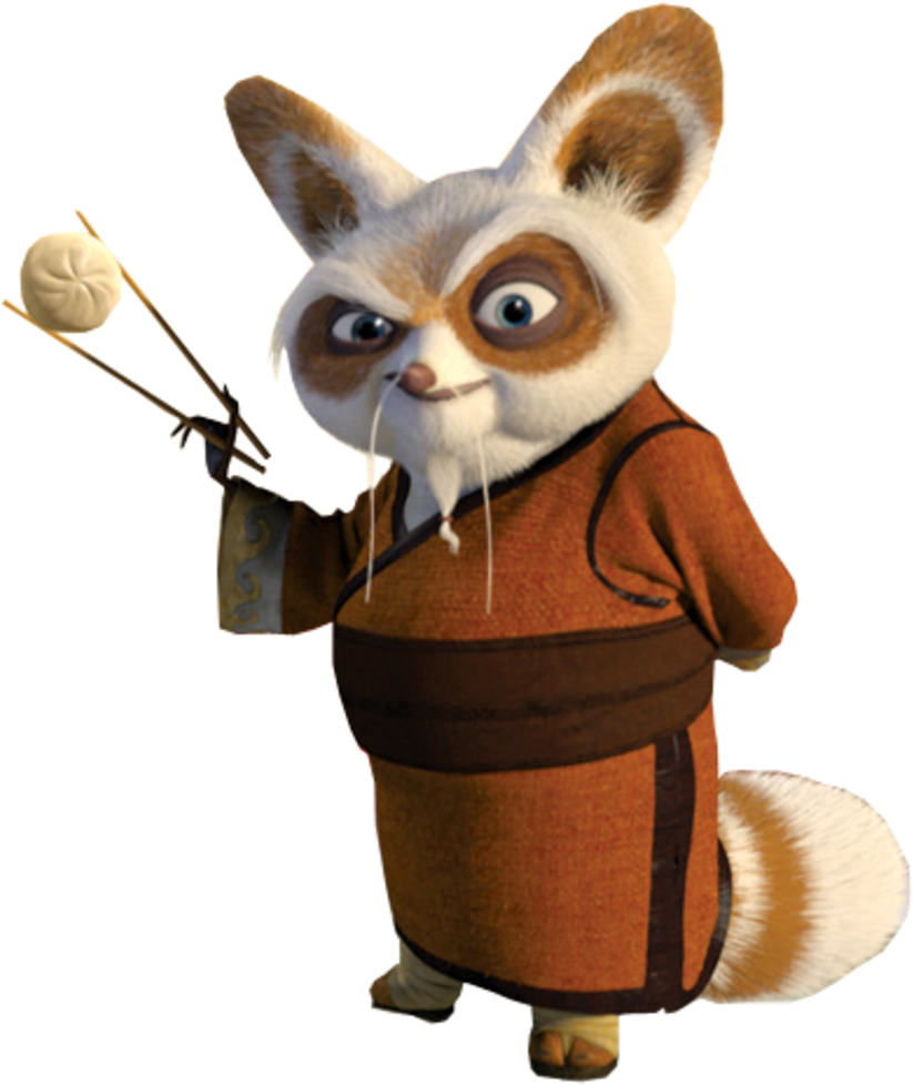 Master Shifu Po Giant Panda Kung Fu Panda - Kind Of Animal Is Master Shifu (879x999)