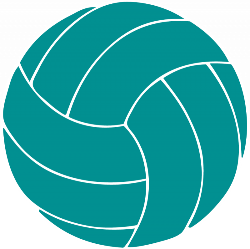 Redskins Clipart - Distressed Volleyball Svg (800x796)