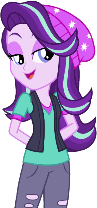 Wearethebar, Beanie, Bedroom Eyes, Clothes, Equestria - Mlp Starlight Glimmer Equestria Girls (327x672)