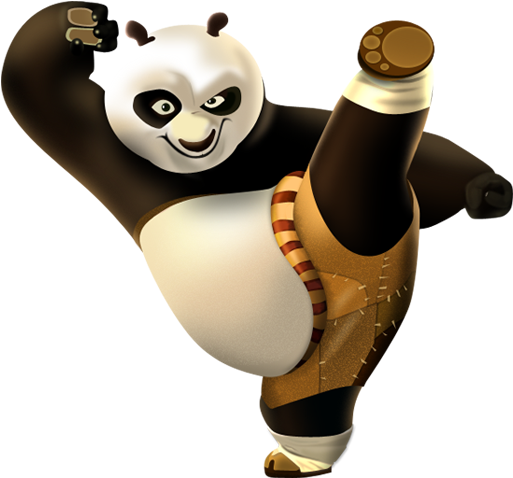 Po Tigress Giant Panda Kung Fu Panda - Po Tigress Giant Panda Kung Fu Panda (512x512)