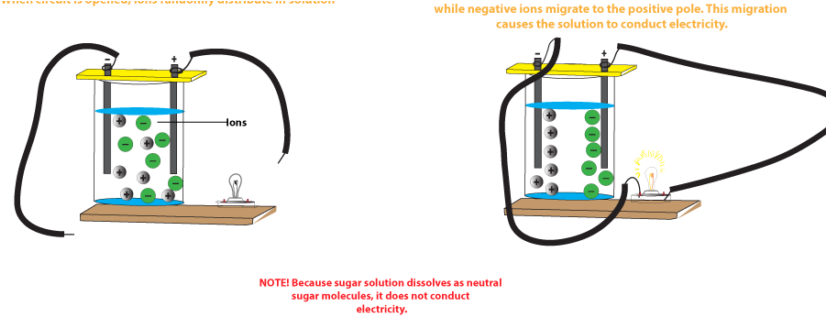 Why Does Salt Solution Conduct Electricity, While Sugar - Salt Solution Conduct An Electric Current (880x360)